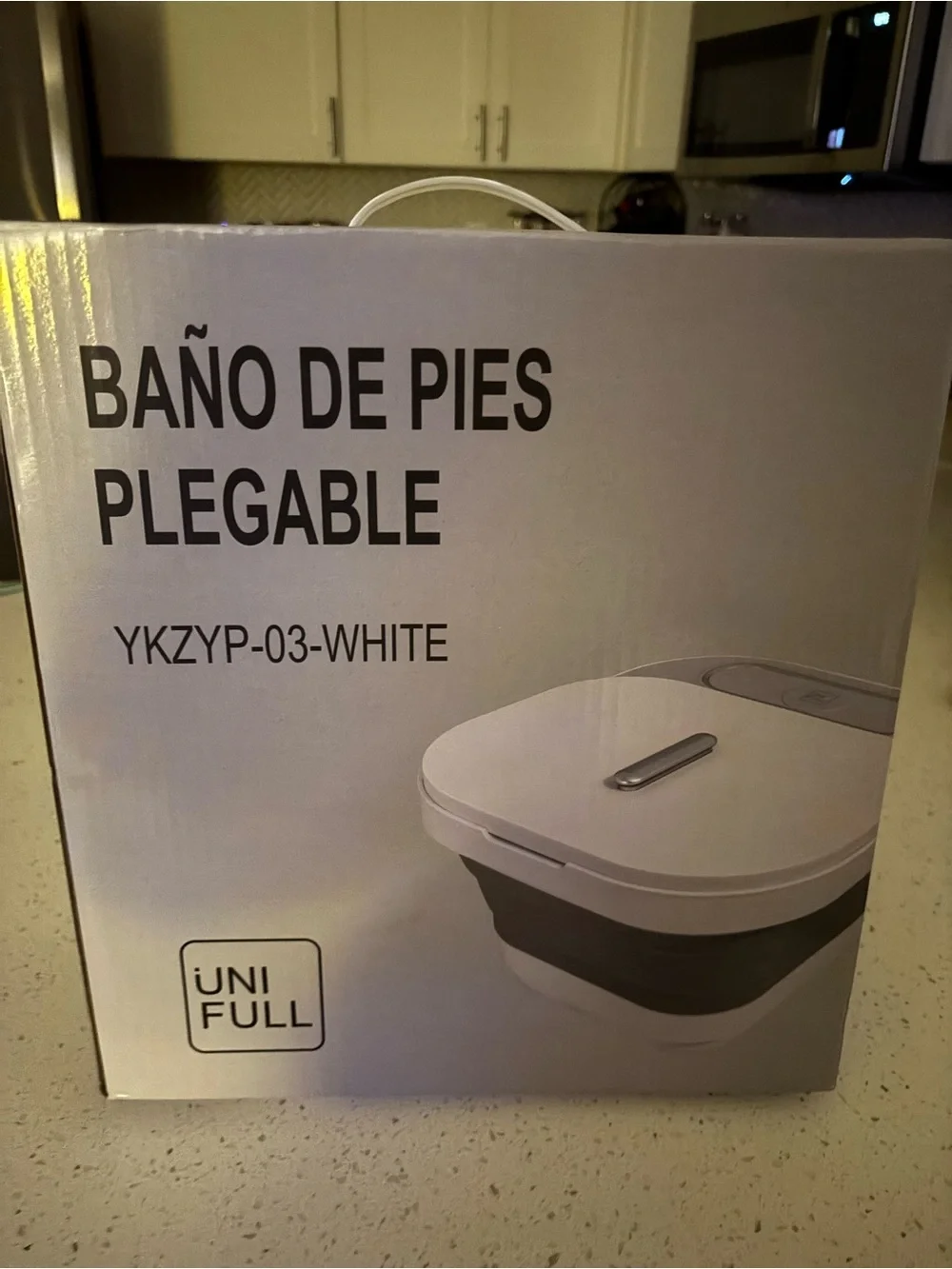 UNIF Collapsible Foot Bath - White